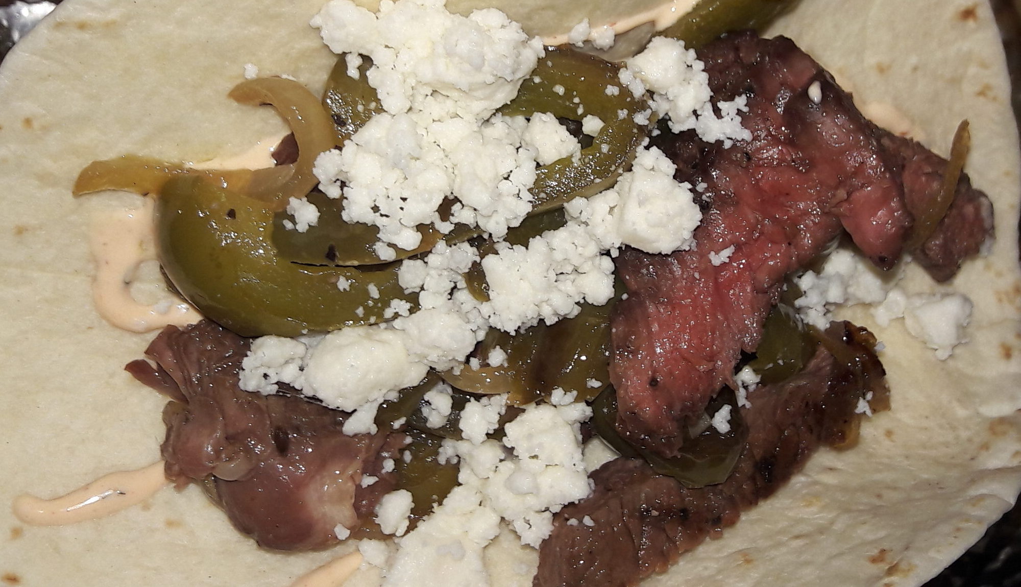 Boat Food: Awesome Steak fajitas