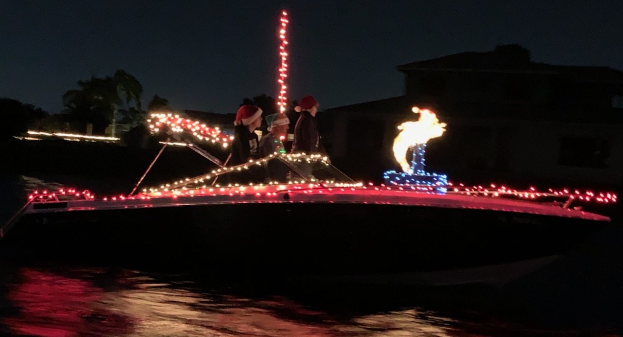 Christmas boat parade